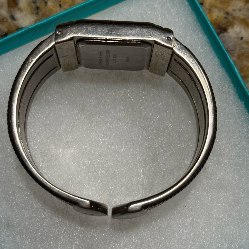 Premier Designs Silver Rectangular Quartz Watch - image 3